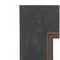 Amanti Art Non-Beveled Wood Wall Mirror, Milano Bronze Frame